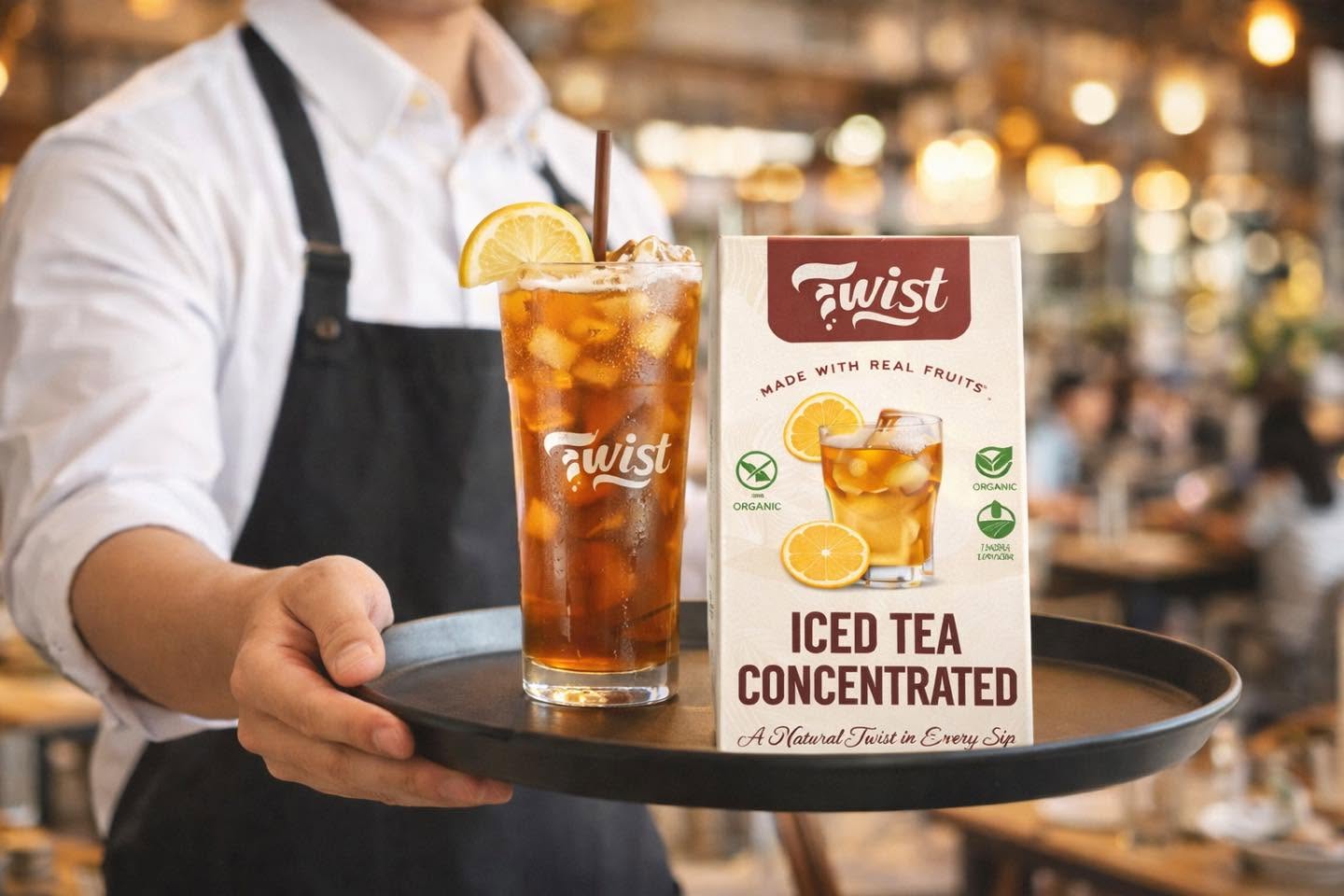 Iced tea concentrate